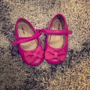 COPY - Pink infant/toddler/kids dress shoes with bow